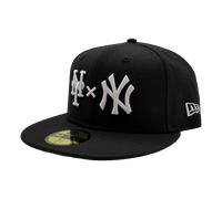 New Era NY Yankees x Mets 59FIFTY Cap Schwarz EU7 3/8