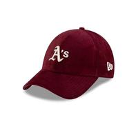 New Era Oakland Athletics Kappe aus Cord MLB Teamlogo verstellbar Cap rot - One-Size
