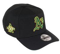 New Era Oakland Athletics MLB Navy 9Forty A-Frame Adjustable Cap - One-Size