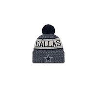 New Era ONF18 Sport Knit Bommelmütze Dallas Cowboys Blau, Size:ONE Size