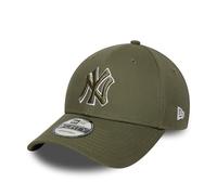 New Era 9Forty Strap Cap - Outline New York Yankees Oliv