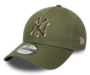 New Era Outline Camo 9Forty Cap New York Yankees Grün - one size