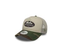 New Era Herren-Basecap 9FORTY AF Trucker Oval Patch Camo Beige OneSize