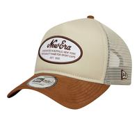 NEW ERA New Era Oval Patch Wildleder 9FORTY E-Frame Trucker Cap STNDAU STK