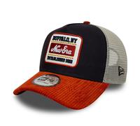 New Era Cord Trucker Patch Cap