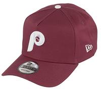 New Era Philadelphia Phillies MLB Cardinal Red 9Forty A-Frame Adjustable Cap - One-Size