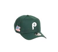 New Era Philadelphia Phillies MLB World Series 1980 Sidepatch Dark Green 9Forty A-Frame Adjustable Cap - One-Size