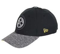 New Era -NFL- Pittsburgh Steelers Grey Collection 39Thirty Cap schwarz S-MSchwarz / M-L