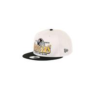 New Era Pittsburgh Steelers NFL Helmet Teamcolour White Black 9Fifty Snapback Cap - One-Size