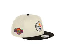 New Era Pittsburgh Steelers NFL Pro Bowl 1991 Sidepatch Chrome 9Fifty Snapback Cap - One-Size