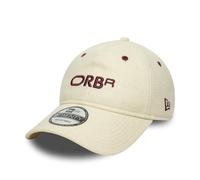 New Era Red Bull Racing F1 Team Offizielle 2025 Merchandise ORBR Logo Baseball Cap Creme Verstellbar