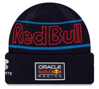 New Era Red Bull Racing Formel 1 Team Offizielle F1 Merchandise Strickmütze Beanie Mütze Erwachsene Unisex Sergio Perez, blau, Einheitsgröße
