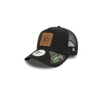 New Era Repreve A-Frame Trucker Cap - Brand Patch schwarz