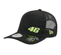 New Era Repreve Flawless A-Frame Trucker VR46 Cap 60221537, Mens Cap with a Visor, Black, OSFM EU