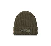 New Era Salute to Service Wintermütze - New England Patriots Oliv