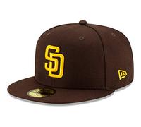 New Era San Diego Padres MLB AC Performance Brown 59Fifty Basecap - 7 1/4-58cm (L)