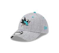 New Era San Jose Sharks Gray Heather 9Forty Cap Grau - One-Size