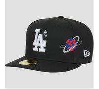 New-Era Schirmmütze PLANET ICON 59FIFTY® LOS ANGELES DODGERS in Schwarz 7 3/8