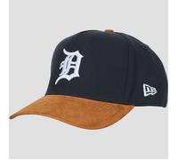 New Era Suede Visor E-Frame Detroit Tigers Kappe blau braun