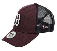 New Era Seas Hthr Trucker Adjustable Cap Boston RED SOX Dunkelrot