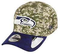 New Era Seattle Seahawks 39thirty Adjustable Cap NFL Digi Camo Camouflage/Blau - S-M