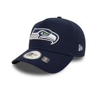 New Era Seattle Seahawks 9Forty E-Frame Cap Snapback gebogener Schirm Teamlogo American Football blau - One-Size