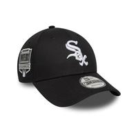 New Era Side Patch 9Forty Adjustable Cap Chicago White SOX Schwarz, Size:OneSize