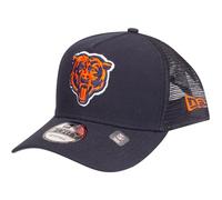 New Era Snapback Mesh Trucker Cap - Chicago Bears Head Navy