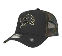 New Era Snapback Trucker Cap - Detroit Lions Wood camo
