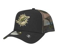 New Era Snapback Trucker Cap - Miami Dolphins Wood camo