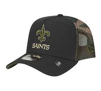 New Era Snapback Trucker Cap - New Orleans Saints Wood camo