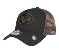 New Era Snapback Trucker Cap - New York Jets Wood camo