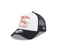 New Era Soy Sauce NE Food White Black 9Forty A-Frame Trucker Cap