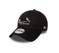 New Era St. Louis Cardinals MLB Historic Logo Schwarz 39Thirty Stretch Cap - L-XL