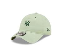 New Era Strapback Cap New York Yankees unstrukturierte Krone gebogener Schirm Baseball Mini Logo 9Twenty - One-Size
