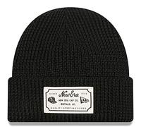 New Era Strick Wintermütze Short Cuff Beanie - Patch schwarz