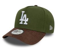 New Era Kappe Visor E-Frame Los Angeles Dodgers Wildleder Dunkelgrün Herren OSFM