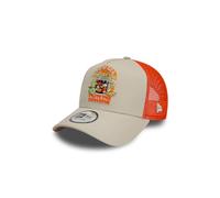 New Era Summer Patch Trucker Adjustable Cap Taste The Sunshine Beige, Size:OneSize