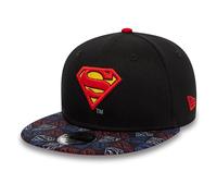 New Era Super AOP 950 Superman Kids Cap 60435015, Boy caps, Black, Youth EU