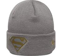 New Era Superman Beanie Kids Knit - Character - Grey/Gold - Youth