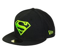 New Era Superman Black/Neon Green DC Comics 59Fifty Basecap - 8-64cm (XXL)