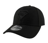 New Era Superman James Gunn Logo schwarz auf schwarz 39Thirty Fitted Hat, Schwarz , L/XL