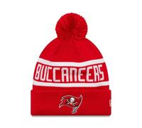 New Era Tampa Bay Buccaneers NFL Mütze Bommel Wintermütze Beanie American Football rot - One-Size