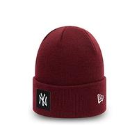 New Era Team Cuff Beanie Mütze NY Yankees Dunkelrot, Size:OneSize