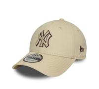 New Era Team Outline 9Forty Adjustable Cap NY Yankees Beige, Size:OneSize