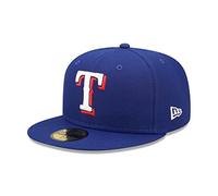 New Era Texas Rangers MLB AC Performance EMEA Blue 59Fifty Basecap - 7 1/2-60cm (XL)