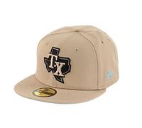 New Era Texas Rangers MLB Camel Light Blue Undervisor Cooperstown 59Fifty Basecap - 8-64cm (XXL)