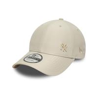 New Era MLB Tonal Flawless 9FORTY Kappe New York Yankees weiß creme