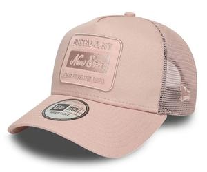 New Era Tonal Patch Trucker Cap Pink - one size