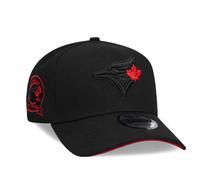 New Era Toronto Blue Jays 40th Anniversary Black and Red 9Forty A Frame Snapback Cap